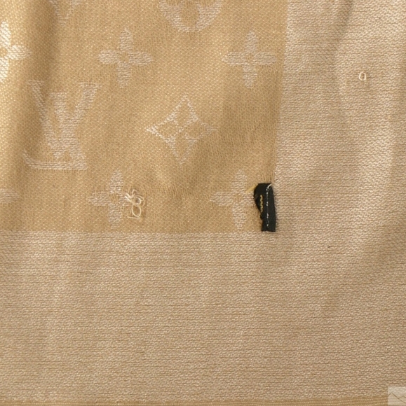 Louis Vuitton French Designer Cashmere Scarf Shawl - Picture 5 of 5